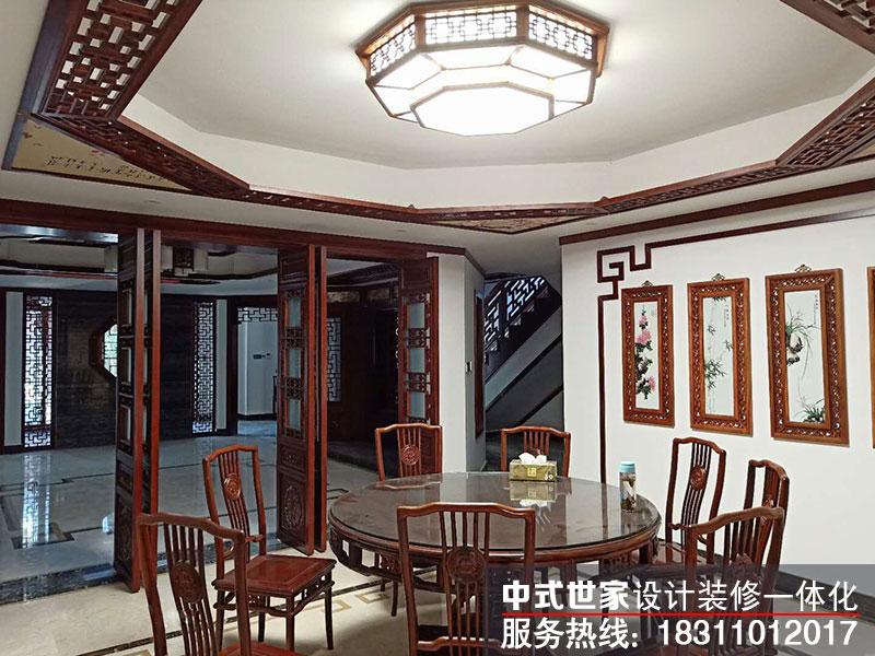 浙江中式家装柱子到底如何设计,家庭装修中式里要注意哪些问题