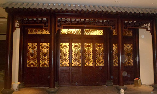 浙江传统仿古门窗浮雕技术制作方法